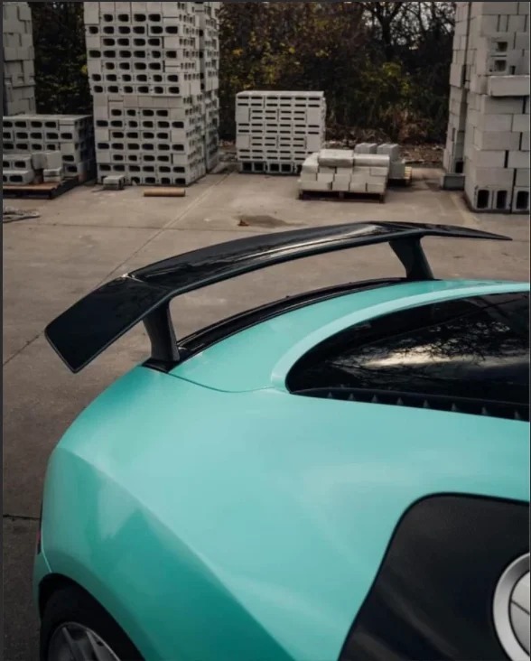 Vors Style Spoiler Rear Wing High Quality Fast Delivery Rear Carbon Fiber Body Kits for  R8